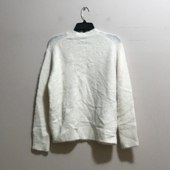 VINCE  Alpaca Blend Tunic Sweater - Off White - Picture 6 of 10
